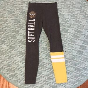 Girls Justice Softball Active leggings